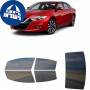 לרכב Nissan Maxima 2016 ציפוי חלונות שחורים רב פעמי סיליקון לחלונות קדמיים, אחוריים ולחלון האחורי