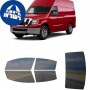לרכב Nissan NV 3500HD 2021 ציפוי חלונות שחורים רב פעמי סיליקון לחלונות קדמיים, אחוריים ולחלון האחורי