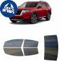לרכב Nissan Pathfinder Platinum 2022 ציפוי חלונות שחורים רב פעמי סיליקון לחלונות קדמיים, אחוריים ולחלון האחורי
