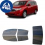 לרכב Nissan Quest MV 2011 ציפוי חלונות שחורים רב פעמי סיליקון לחלונות קדמיים, אחוריים ולחלון האחורי
