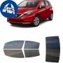 לרכב Nissan Versa Note 2019 ציפוי חלונות שחורים רב פעמי סיליקון לחלונות קדמיים, אחוריים ולחלון האחורי