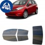 לרכב Nissan VersaNote 2014 ציפוי חלונות שחורים רב פעמי סיליקון לחלונות קדמיים, אחוריים ולחלון האחורי