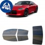 לרכב Nissan Z 2023 ציפוי חלונות שחורים רב פעמי סיליקון לחלונות קדמיים, אחוריים ולחלון האחורי