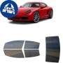 לרכב Porsche 718 718 2017 ציפוי חלונות שחורים רב פעמי סיליקון לחלונות קדמיים, אחוריים ולחלון האחורי