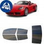 לרכב Porsche 718 Boxster2.0T 2017 ציפוי חלונות שחורים רב פעמי סיליקון לחלונות קדמיים, אחוריים ולחלון האחורי