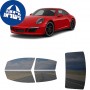 לרכב Porsche 911 Carrera4GTS 2013 ציפוי חלונות שחורים רב פעמי סיליקון לחלונות קדמיים, אחוריים ולחלון האחורי