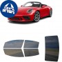 לרכב Porsche 911 Speedster 2019 ציפוי חלונות שחורים רב פעמי סיליקון לחלונות קדמיים, אחוריים ולחלון האחורי