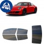 לרכב Porsche 911 Targe4GTS 2015 ציפוי חלונות שחורים רב פעמי סיליקון לחלונות קדמיים, אחוריים ולחלון האחורי