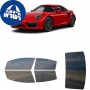 לרכב Porsche 911 TurboSExclusiveseries 2018 ציפוי חלונות שחורים רב פעמי סיליקון לחלונות קדמיים, אחוריים ולחלון האחורי