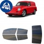 לרכב Porsche 1500 Classic Tradesman 2021 ציפוי חלונות שחורים רב פעמי סיליקון לחלונות קדמיים, אחוריים ולחלון האחורי