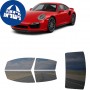 לרכב Porsche 2013 911 Turbo 2013 ציפוי חלונות שחורים רב פעמי סיליקון לחלונות קדמיים, אחוריים ולחלון האחורי