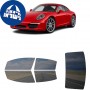 לרכב Porsche 991911 TwodoorCoupe 2012 ציפוי חלונות שחורים רב פעמי סיליקון לחלונות קדמיים, אחוריים ולחלון האחורי