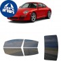 לרכב Porsche 997911 TwodoorCoupe 2005 ציפוי חלונות שחורים רב פעמי סיליקון לחלונות קדמיים, אחוריים ולחלון האחורי