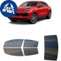 לרכב Porsche Cayenne Coupe SUV 2020 ציפוי חלונות שחורים רב פעמי סיליקון לחלונות קדמיים, אחוריים ולחלון האחורי