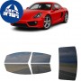 לרכב Porsche Cayman TwodoorCoupe 2014 ציפוי חלונות שחורים רב פעמי סיליקון לחלונות קדמיים, אחוריים ולחלון האחורי