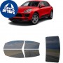 לרכב Porsche Macan 2019 ציפוי חלונות שחורים רב פעמי סיליקון לחלונות קדמיים, אחוריים ולחלון האחורי
