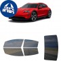 לרכב Porsche TAYCAN CROSS TURISMO 2021 ציפוי חלונות שחורים רב פעמי סיליקון לחלונות קדמיים, אחוריים ולחלון האחורי