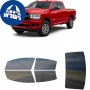 לרכב Ram 2500 Four-door 2019 ציפוי חלונות שחורים רב פעמי סיליקון לחלונות קדמיים, אחוריים ולחלון האחורי