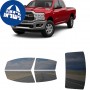 לרכב RAM 3500 Big Horn 2022 ציפוי חלונות שחורים רב פעמי סיליקון לחלונות קדמיים, אחוריים ולחלון האחורי