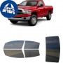 לרכב Ram 3500 Two-door 2009 ציפוי חלונות שחורים רב פעמי סיליקון לחלונות קדמיים, אחוריים ולחלון האחורי