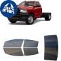 לרכב RAM 4500 Tradesman 2022 ציפוי חלונות שחורים רב פעמי סיליקון לחלונות קדמיים, אחוריים ולחלון האחורי
