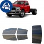 לרכב Ram 5500 Two-door 2020 ציפוי חלונות שחורים רב פעמי סיליקון לחלונות קדמיים, אחוריים ולחלון האחורי