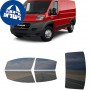 לרכב Ram Promaster 2014 ציפוי חלונות שחורים רב פעמי סיליקון לחלונות קדמיים, אחוריים ולחלון האחורי