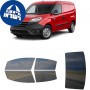 לרכב Ram ProMaster City Promaster 2014 ציפוי חלונות שחורים רב פעמי סיליקון לחלונות קדמיים, אחוריים ולחלון האחורי