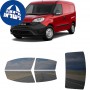לרכב Ram ProMaster City Promaster 2021 ציפוי חלונות שחורים רב פעמי סיליקון לחלונות קדמיים, אחוריים ולחלון האחורי