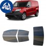 לרכב RAM Promaster City Tradesman SLT 2021 ציפוי חלונות שחורים רב פעמי סיליקון לחלונות קדמיים, אחוריים ולחלון האחורי