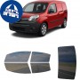לרכב Renault Kangoo 2019 ציפוי חלונות שחורים רב פעמי סיליקון לחלונות קדמיים, אחוריים ולחלון האחורי