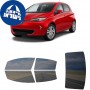 לרכב Renault Zoe 2012 ציפוי חלונות שחורים רב פעמי סיליקון לחלונות קדמיים, אחוריים ולחלון האחורי