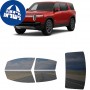 לרכב RIVIAN R1S Standard XPEL Coverage 2022 ציפוי חלונות שחורים רב פעמי סיליקון לחלונות קדמיים, אחוריים ולחלון האחורי