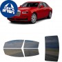 לרכב Rolls Royce Ghost SWB 2021 ציפוי חלונות שחורים רב פעמי סיליקון לחלונות קדמיים, אחוריים ולחלון האחורי