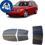 לרכב Saab 9-5 Station Wagon 2006 ציפוי חלונות שחורים רב פעמי סיליקון לחלונות קדמיים, אחוריים ולחלון האחורי