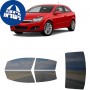 לרכב Saturn Astra TwodoorHatchback 2008 ציפוי חלונות שחורים רב פעמי סיליקון לחלונות קדמיים, אחוריים ולחלון האחורי