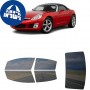 לרכב Saturn Sky Two-door Convertible 2007 ציפוי חלונות שחורים רב פעמי סיליקון לחלונות קדמיים, אחוריים ולחלון האחורי