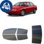 לרכב Saturn SL Sedan 1996 ציפוי חלונות שחורים רב פעמי סיליקון לחלונות קדמיים, אחוריים ולחלון האחורי