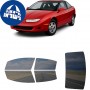 לרכב Saturn S-Series Three-door Coupe 1999 ציפוי חלונות שחורים רב פעמי סיליקון לחלונות קדמיים, אחוריים ולחלון האחורי