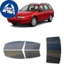 לרכב Saturn SW Station Wagon 1996 ציפוי חלונות שחורים רב פעמי סיליקון לחלונות קדמיים, אחוריים ולחלון האחורי