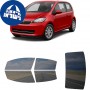לרכב Skoda Citigo Three-door 2012 ציפוי חלונות שחורים רב פעמי סיליקון לחלונות קדמיים, אחוריים ולחלון האחורי