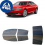 לרכב Skoda Superb Sedan 2016 ציפוי חלונות שחורים רב פעמי סיליקון לחלונות קדמיים, אחוריים ולחלון האחורי