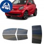 לרכב Smart Car ForTwo EQ 2022 ציפוי חלונות שחורים רב פעמי סיליקון לחלונות קדמיים, אחוריים ולחלון האחורי