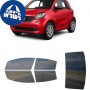 לרכב Smart Car ForTwo 2016 ציפוי חלונות שחורים רב פעמי סיליקון לחלונות קדמיים, אחוריים ולחלון האחורי