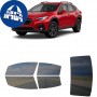 לרכב Subaru Crosstrek Hatchback 2024 ציפוי חלונות שחורים רב פעמי סיליקון לחלונות קדמיים, אחוריים ולחלון האחורי