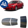 לרכב Subaru Impreza 2019 ציפוי חלונות שחורים רב פעמי סיליקון לחלונות קדמיים, אחוריים ולחלון האחורי