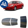 לרכב Subaru Legacy Sedan 2010 ציפוי חלונות שחורים רב פעמי סיליקון לחלונות קדמיים, אחוריים ולחלון האחורי