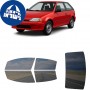 לרכב Suzuki Swift Two-door Hatchback 1995 ציפוי חלונות שחורים רב פעמי סיליקון לחלונות קדמיים, אחוריים ולחלון האחורי