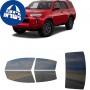לרכב Toyota 4Runner TRD 2019 ציפוי חלונות שחורים רב פעמי סיליקון לחלונות קדמיים, אחוריים ולחלון האחורי