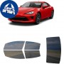 לרכב Toyota 86 86 2017 ציפוי חלונות שחורים רב פעמי סיליקון לחלונות קדמיים, אחוריים ולחלון האחורי